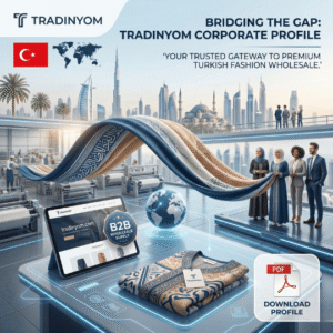 Discover Tradinyom, your premier B2B wholesale platform connecting global buyers with top Turkish clothing manufacturers. Seamless supply chains start here!"