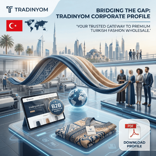 Discover Tradinyom, your premier B2B wholesale platform connecting global buyers with top Turkish clothing manufacturers. Seamless supply chains start here!"