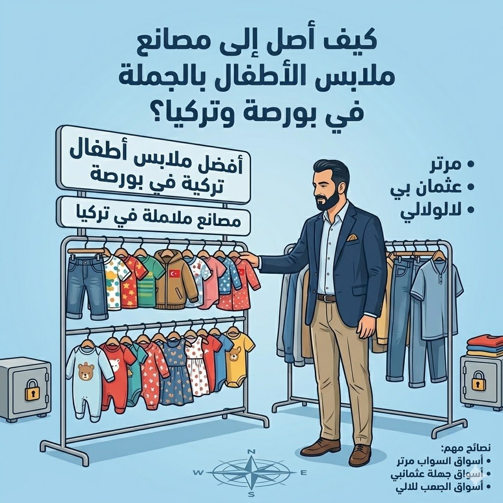 أفضل مصانع ملابس الأطفال في تركيا